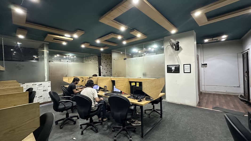 Fully Furnished Space Available For Rent In Gulberg Best For Call Center And Software House 13