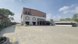 Commercial 8 Kanal Building With 27000 Sqft Covered Area In The Middle Of Two Main Road