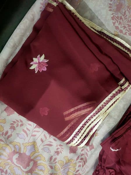 long embroided mexi shafoon for sell 2