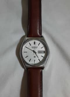 Orient Quartz Vintage Classic Watch(Day/Date) 0