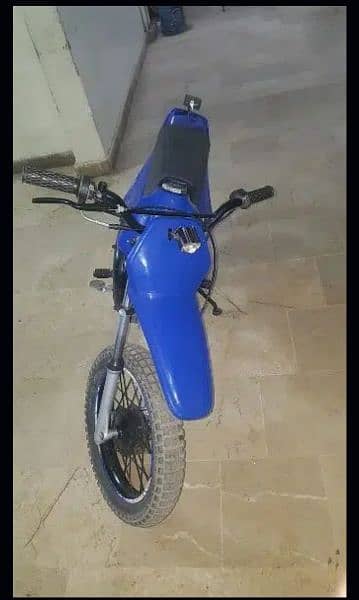 Yamaha Mini trial PW80 2013 4