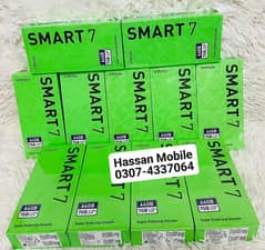 INFINIX SMART 7 (2GB/64GB) Fingerprint 5000mAh Battery New Box Pack