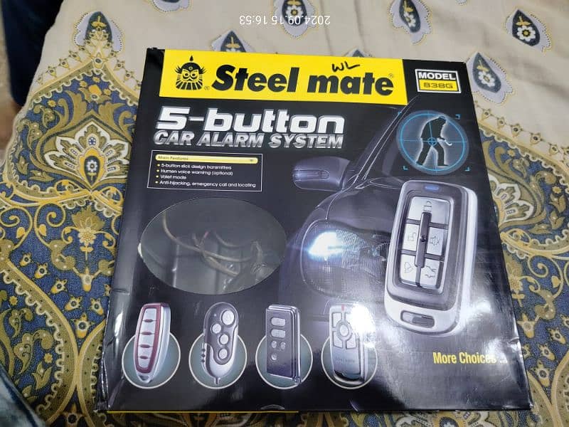 Steelmate car security alarm system 6