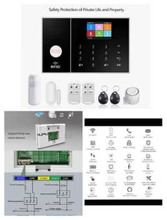 home security alarm system burglar alarm system door sensor