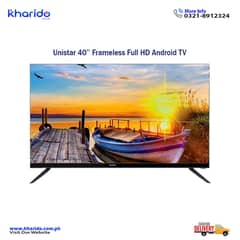 Unistar 40'' Frameless Full HD Android TV