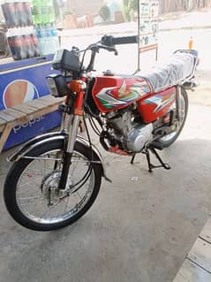 Honda 125 23 model open latter fresh condition 03446464638