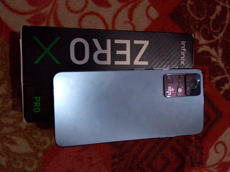 infinix zero X pro 8/128 Complete box 3