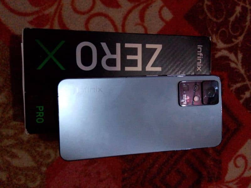 infinix zero X pro 8/128 Complete box 4