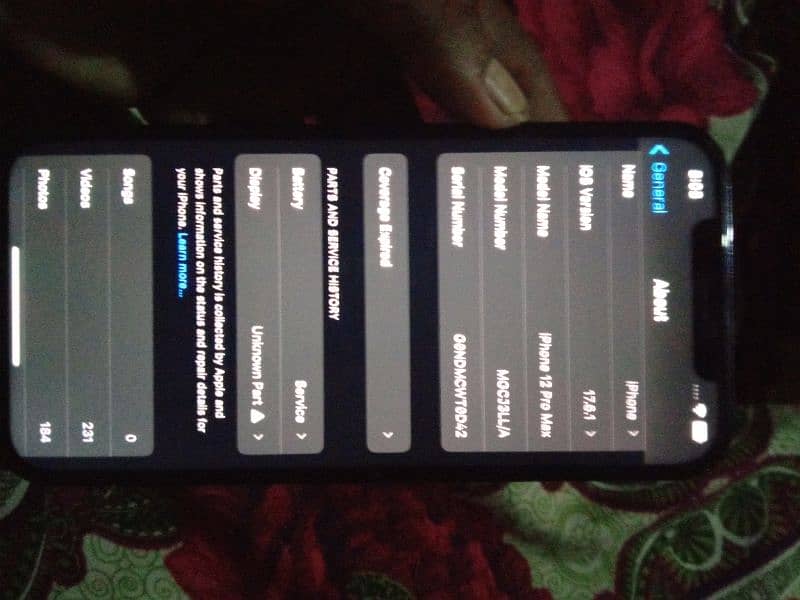 I phone 12 pro max 128 non pta 4