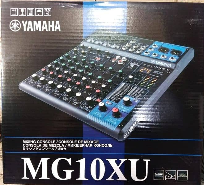 YAMAHA MG10XU PRE MIXER CONSOLE 1