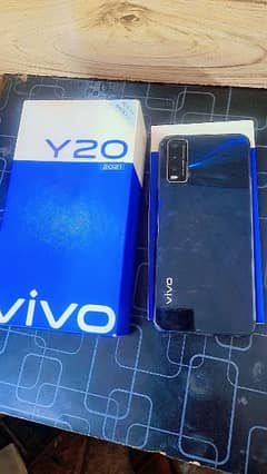 Vivo y20 with Box and Adopter