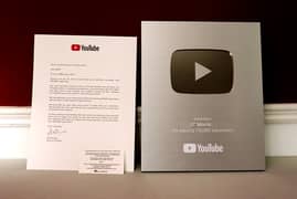 Buy YouTube Silver Play Button