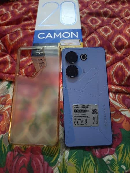 Most lovely and super fast Camon 20 full box in warranty AMOLED 33watt 2