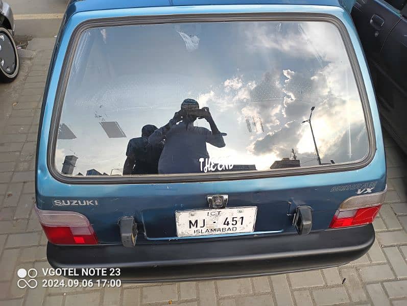 Suzuki Mehran VX 2007 Islamabad number in my own name 13