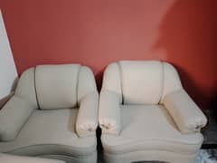 2 sofa sets 1 big and 2 small (5 seater) for sale