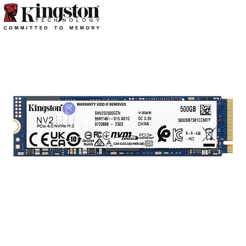 1tb NVMe Kingston Original -Gen 4 - Excellent Speed - Lush New 3