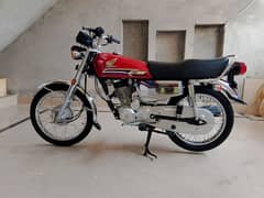 Honda CG 125 s 2024 modal Chrome Edition Total Genuine . 0317-4640044