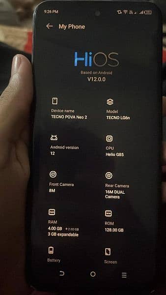 Tecno pova new 2 6