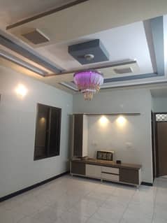 Brand New Portion 240 Sq yards 3 Bed DD Ground Floor West Open In Block 7 Gulistan e Jauhar