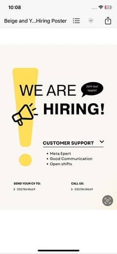 Urgent Requried Customer Support Agents DHA PH6