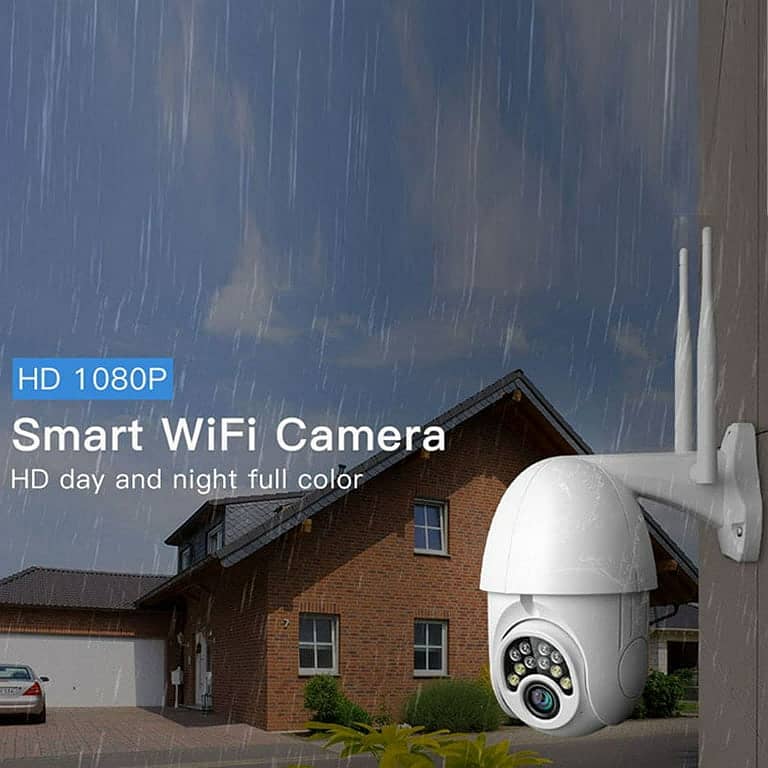 Security Camera , CCTV Camera , Mini PTZ full HD Camera with Bulb 11