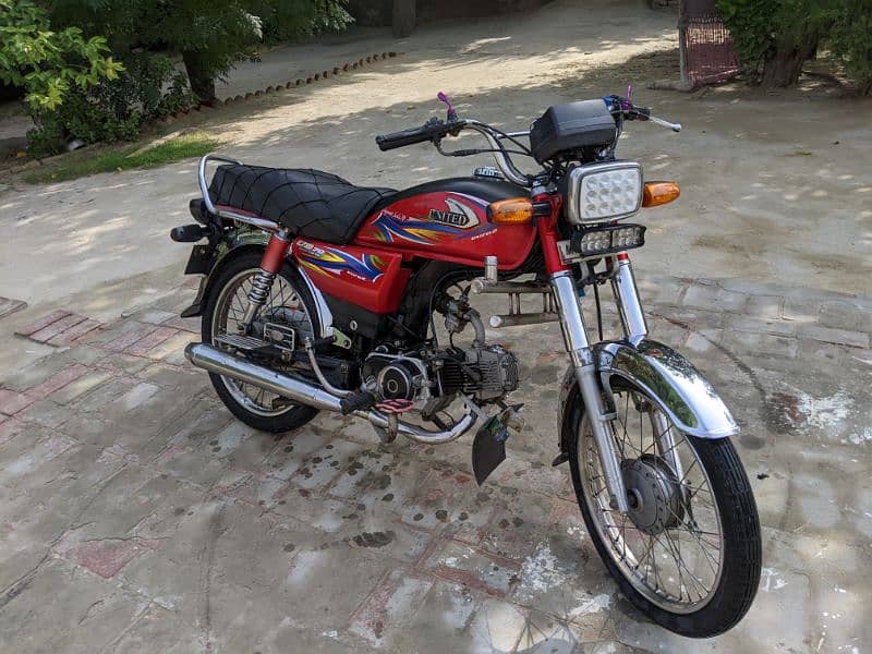 United 70cc Bike 0