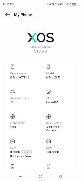 Infinix not 12 exchange possible 6