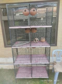 Bird Cage/8 boxes/6 ft x 3 ft x 1.5 ft