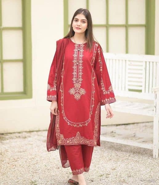 Khaddar |  Khaddar Print Suit | Khaddar suit 17