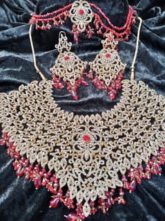 Bridel Golden jewelry set  /. RS 6500 and silver kondan set RS 3500