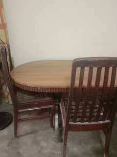 Dining table with 6 chairs 0