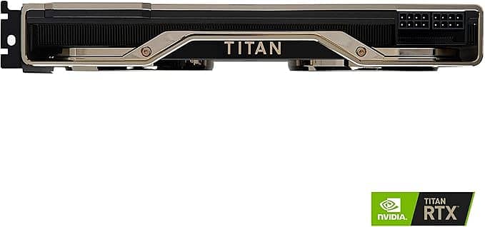 NVIDIA Titan RTX Graphics Card - 24GB GDDR6, Turing Architecture, AI & 4