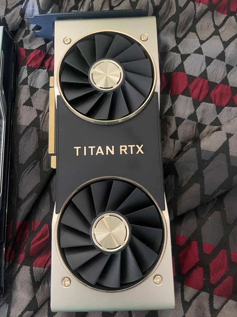 NVIDIA Titan RTX Graphics Card - 24GB GDDR6, Turing Architecture, AI & 5