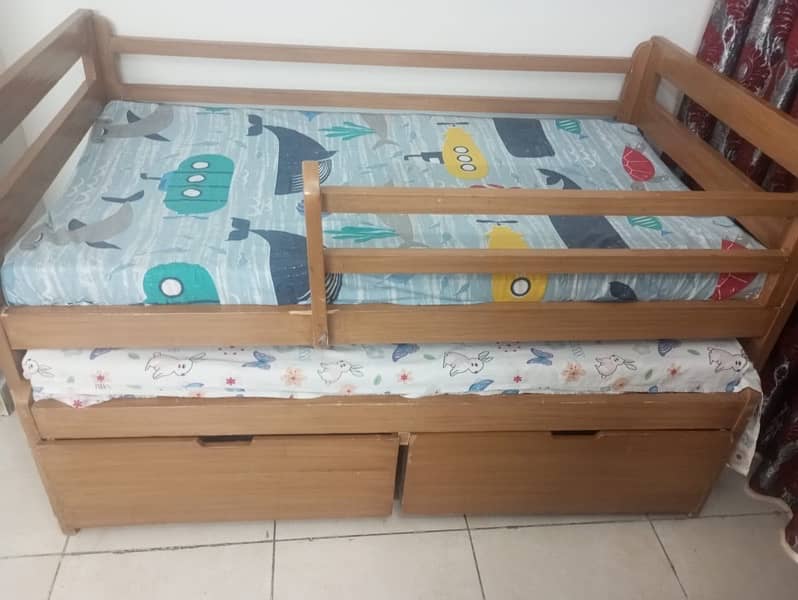 bunk bed with huge storage drawers 2