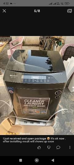 Dawlance washing machine