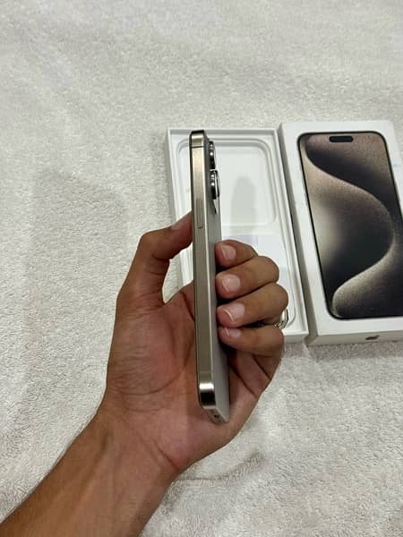 iPhone 15 Pro Max 256gb PTA Approved 2