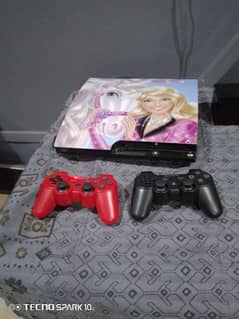 ps3 slim 320 gb with 2 controllers plus 21 best game