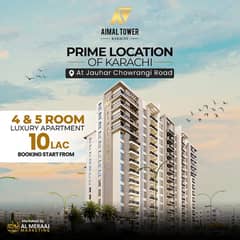 Aimal Tower 2,3 & 4 Bed D. D At 1 Lacs Monthly Installment Luxury Appartment