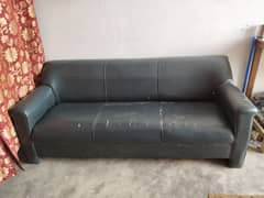 leather sofa