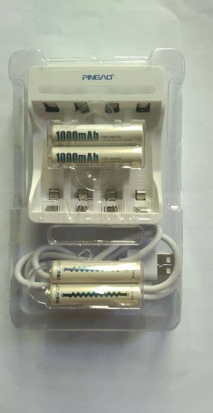 Rechargeable cell charger AA AAA 1.2v 2