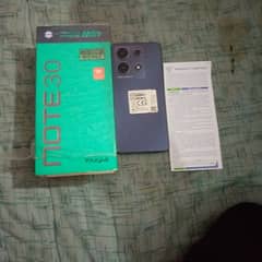 infinix note 30 in new condition