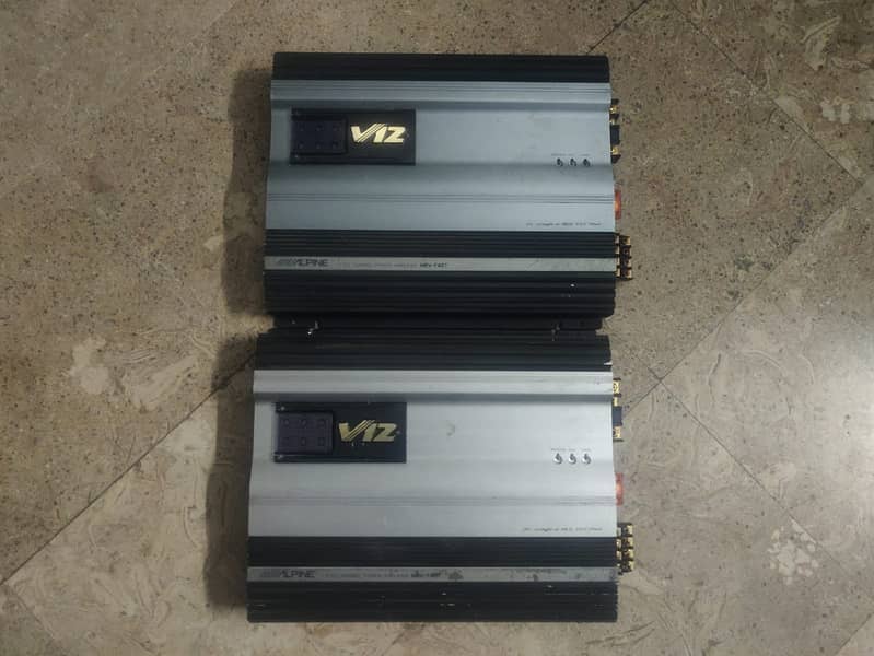 Alpine MRV-F407 Amplifier (Pair) - Sony, Kenwood, Pioneer, JBL, Focal 0