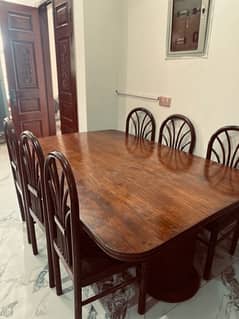 Shishem Wood Dining Table