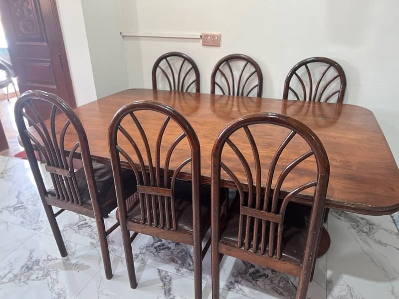 Shishem Wood Dining Table 2