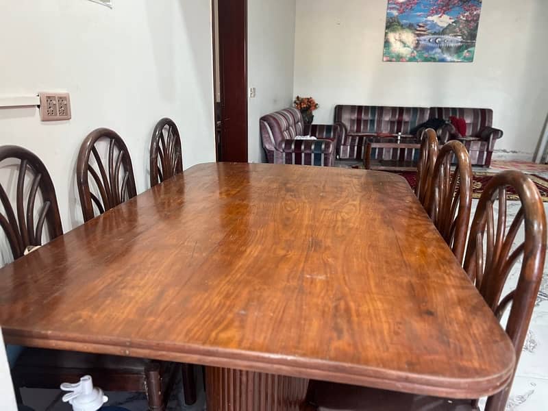 Shishem Wood Dining Table 6