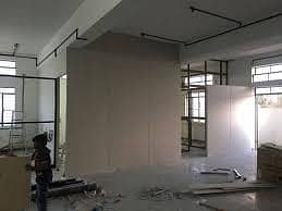 Gypsum Board & Glass Partition & Ceiling, Office Renovation 16