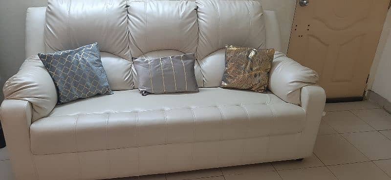 molty foam 5 seater sofa set. 1