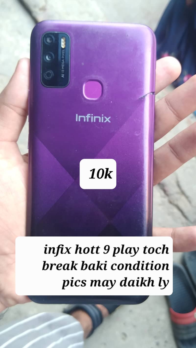 infix hot 9play or iphone 6plus 1