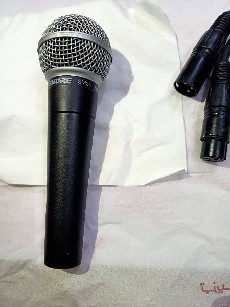 Shure SM58 original, dynamic microphone with XLR cable 1