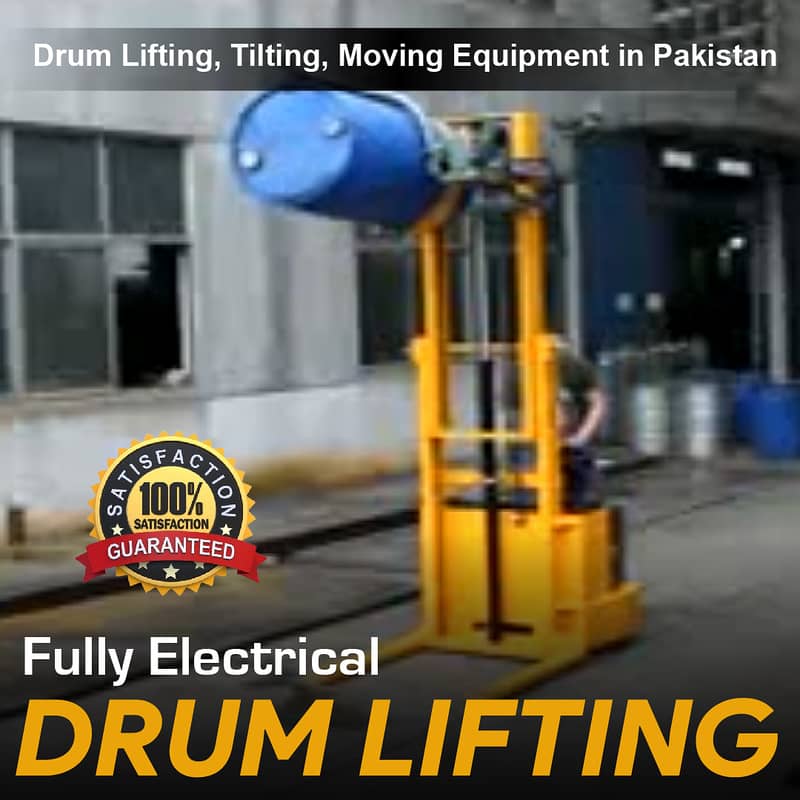 Drum trolley, tilter, drum mover, drum transporter pakistan drum mover 19